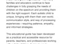 write an informative guide about autism and adhd